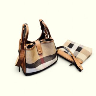 sac à main bandoulière avec pochette assortie