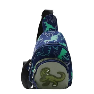 Accueil Sac bandoulière enfant dinosaure bleu marine